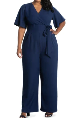 Charisma Crepe Jumpsuit - Plus