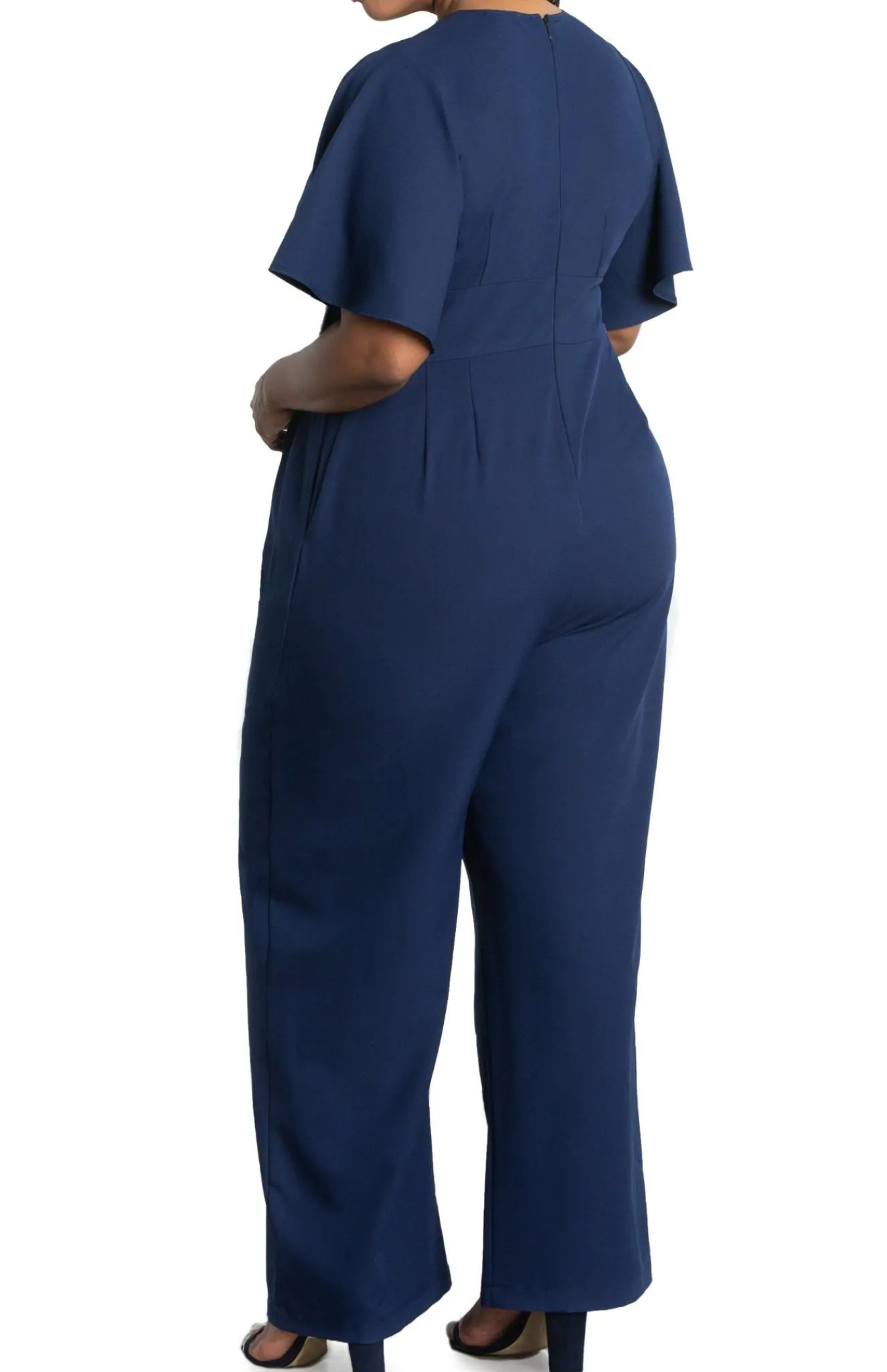 Charisma Crepe Jumpsuit - Plus