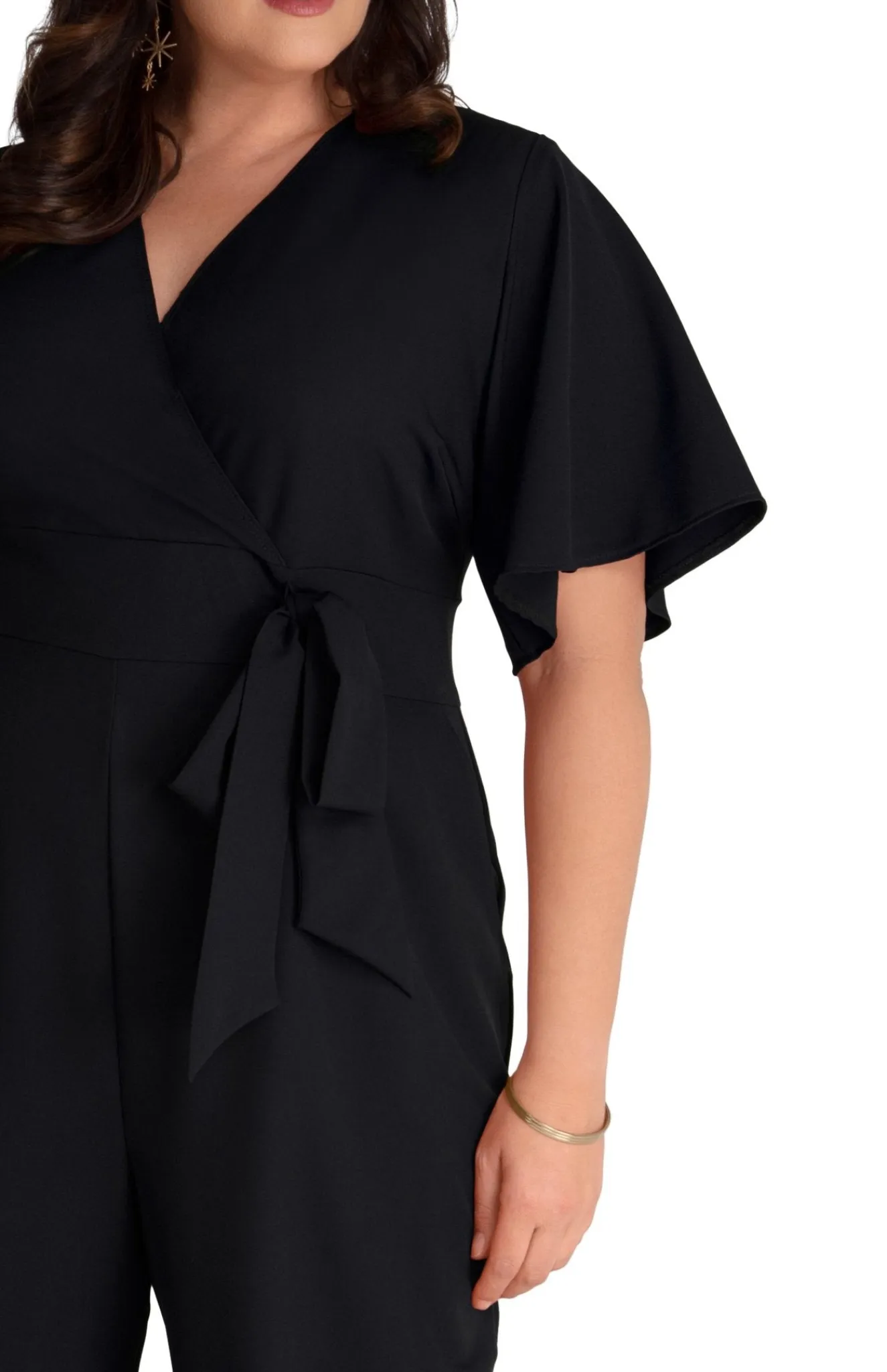 Charisma Crepe Jumpsuit - Plus