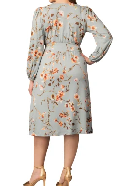 Diana Long Sleeve Dress- Spring Meadow -Plus