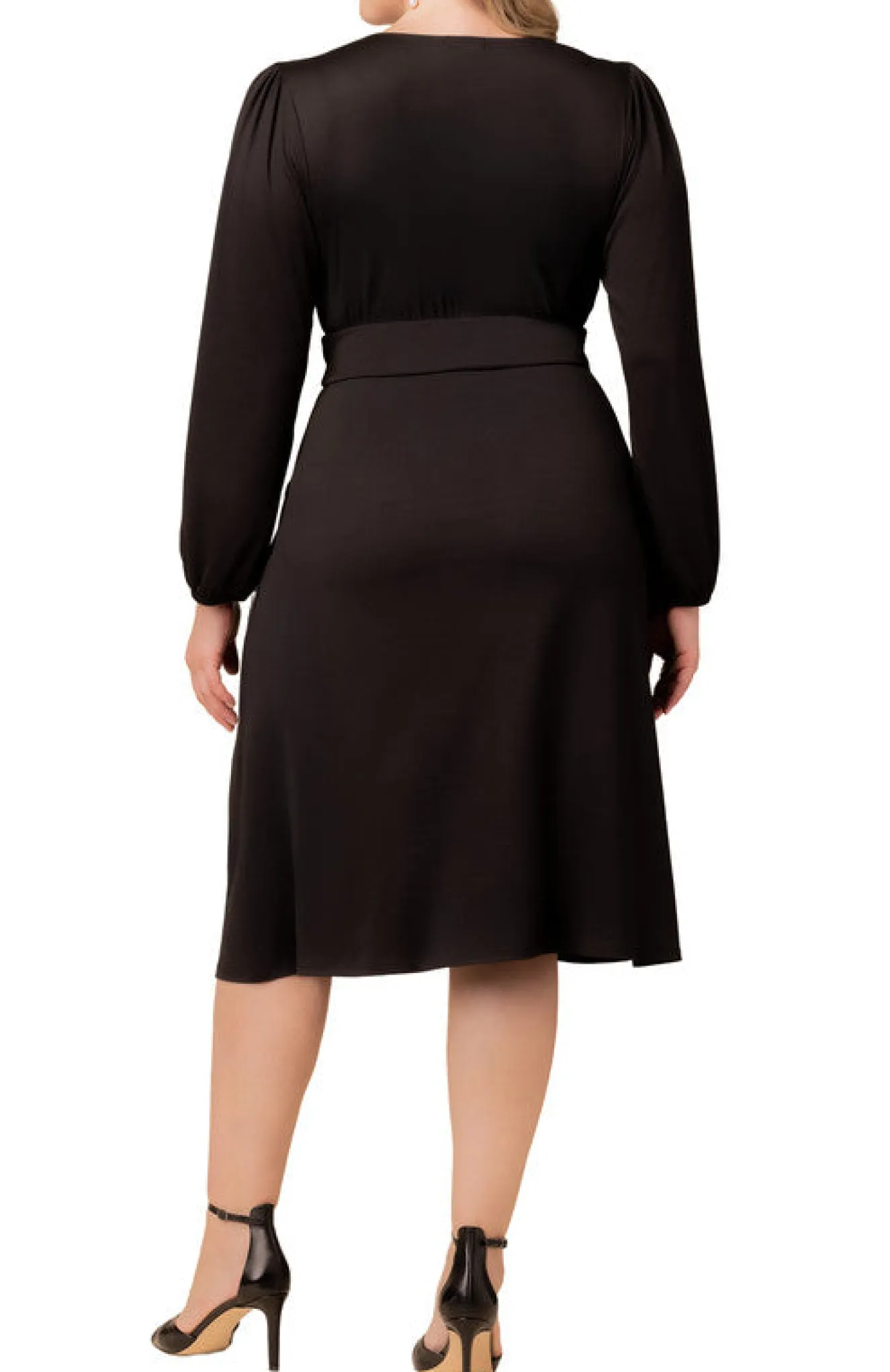 Diana Long Sleeve Midi Dress - Plus