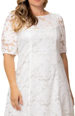 Emma Lace Shift Dress - Plus