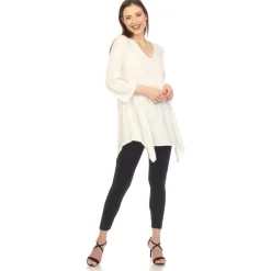 Empire Waist V-Neck Tunic Top