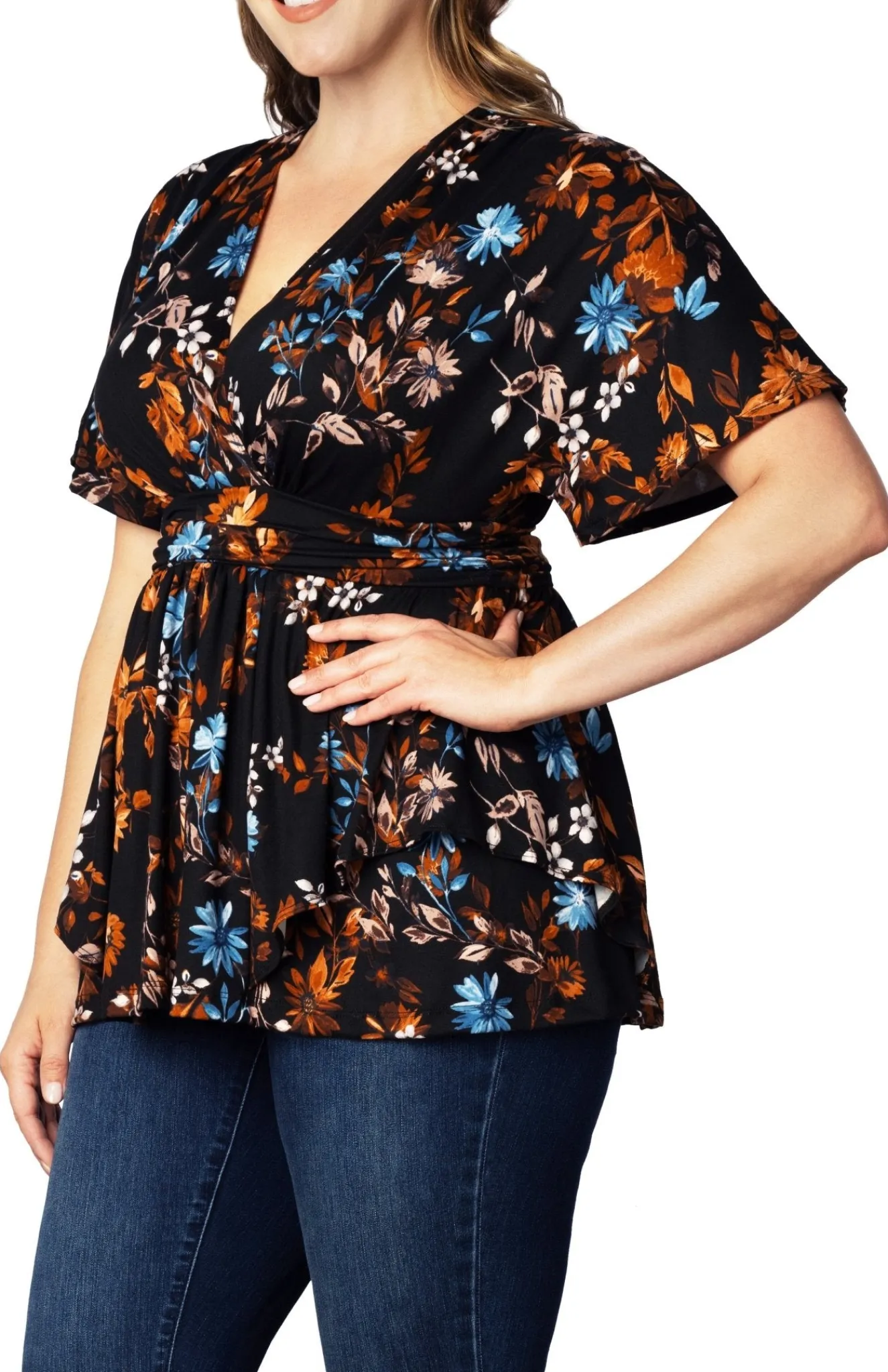 Encore Print Top - Plus