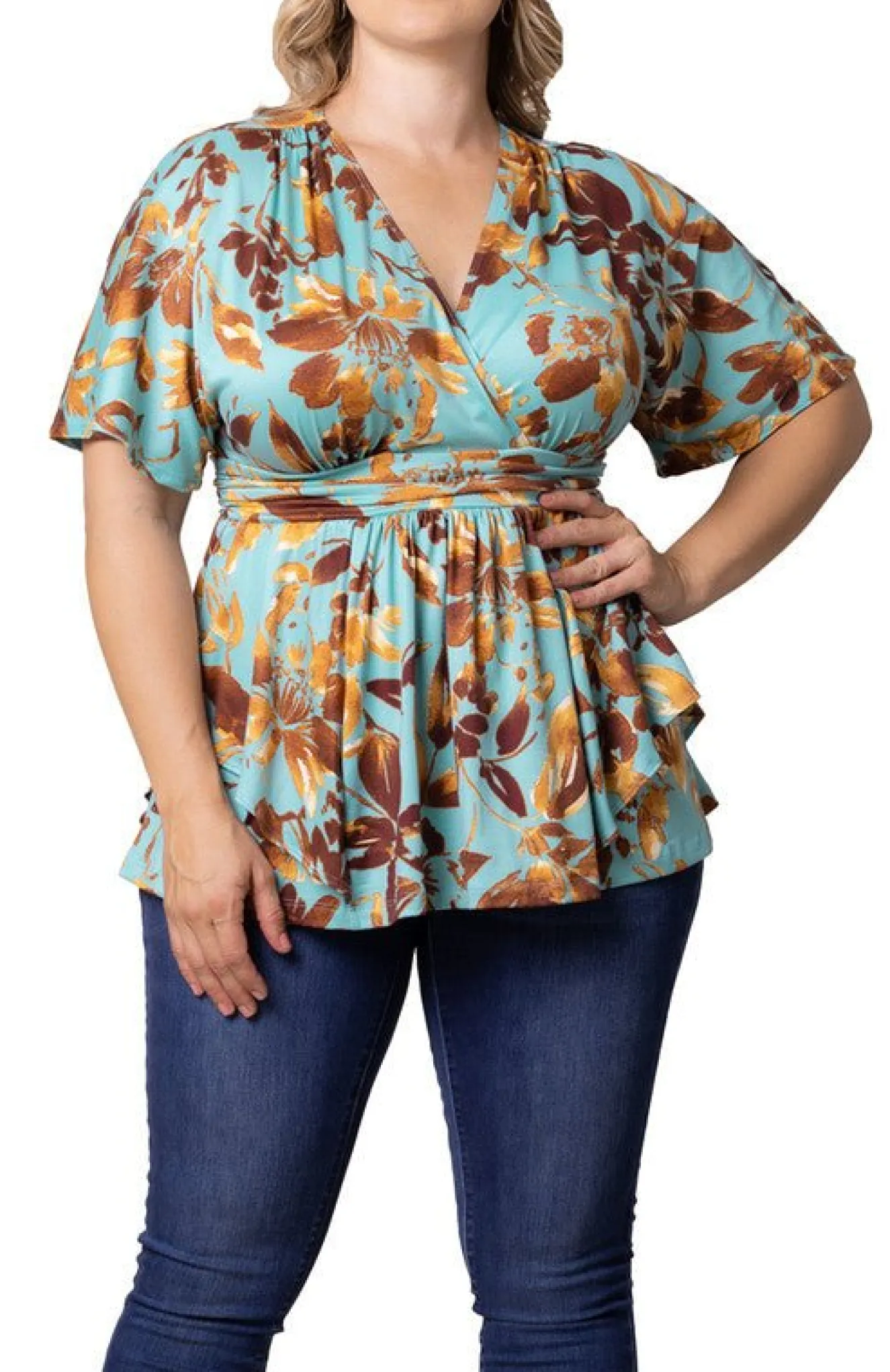 Encore Print Top - Plus