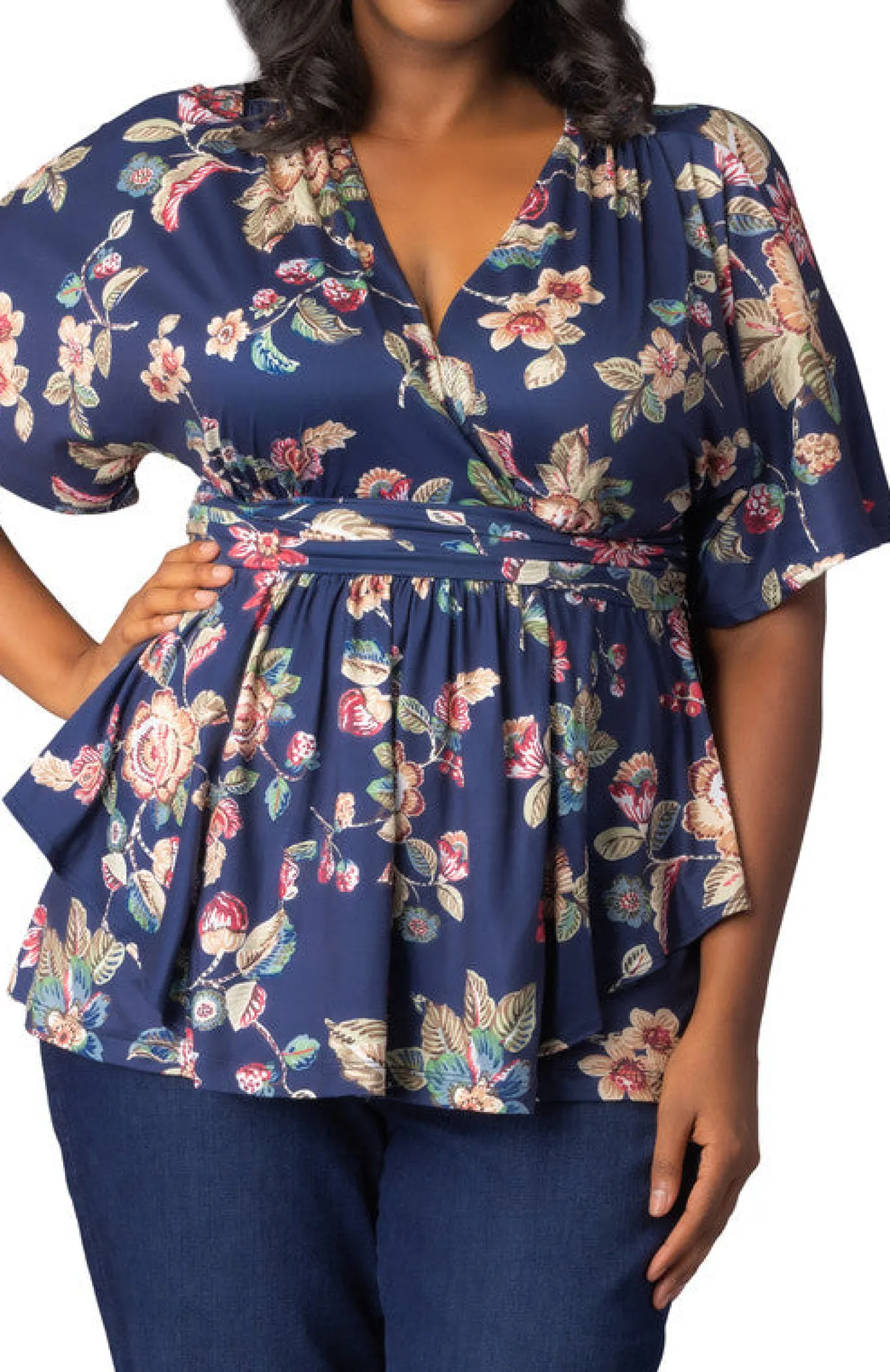 Encore Print Top - Plus