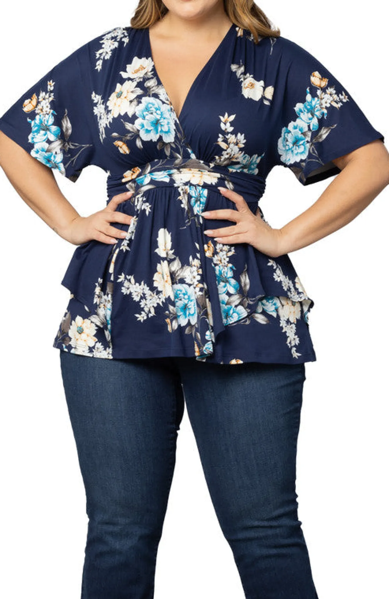 Encore Print Top - Plus