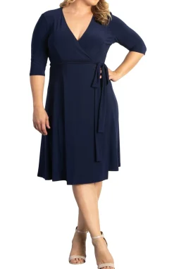 Essential Wrap Dress - Plus
