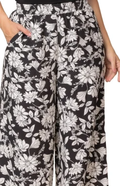 Eva Wide Leg Palazzo Pants - Plus