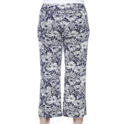Floral Paisley Palazzo Pants - Plus