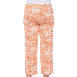 Floral Paisley Palazzo Pants - Plus