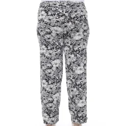 Floral Paisley Palazzo Pants - Plus