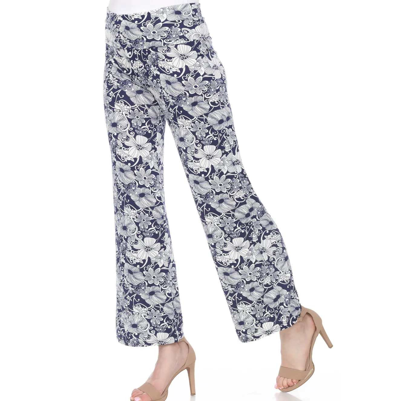 Floral Paisley Palazzo Pants