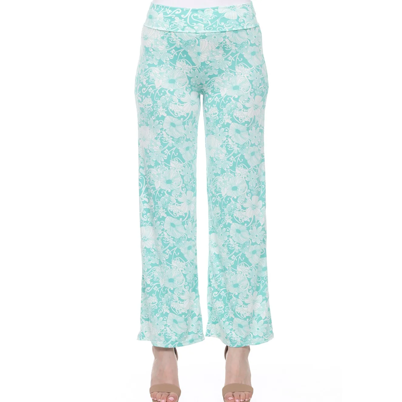 Floral Paisley Palazzo Pants