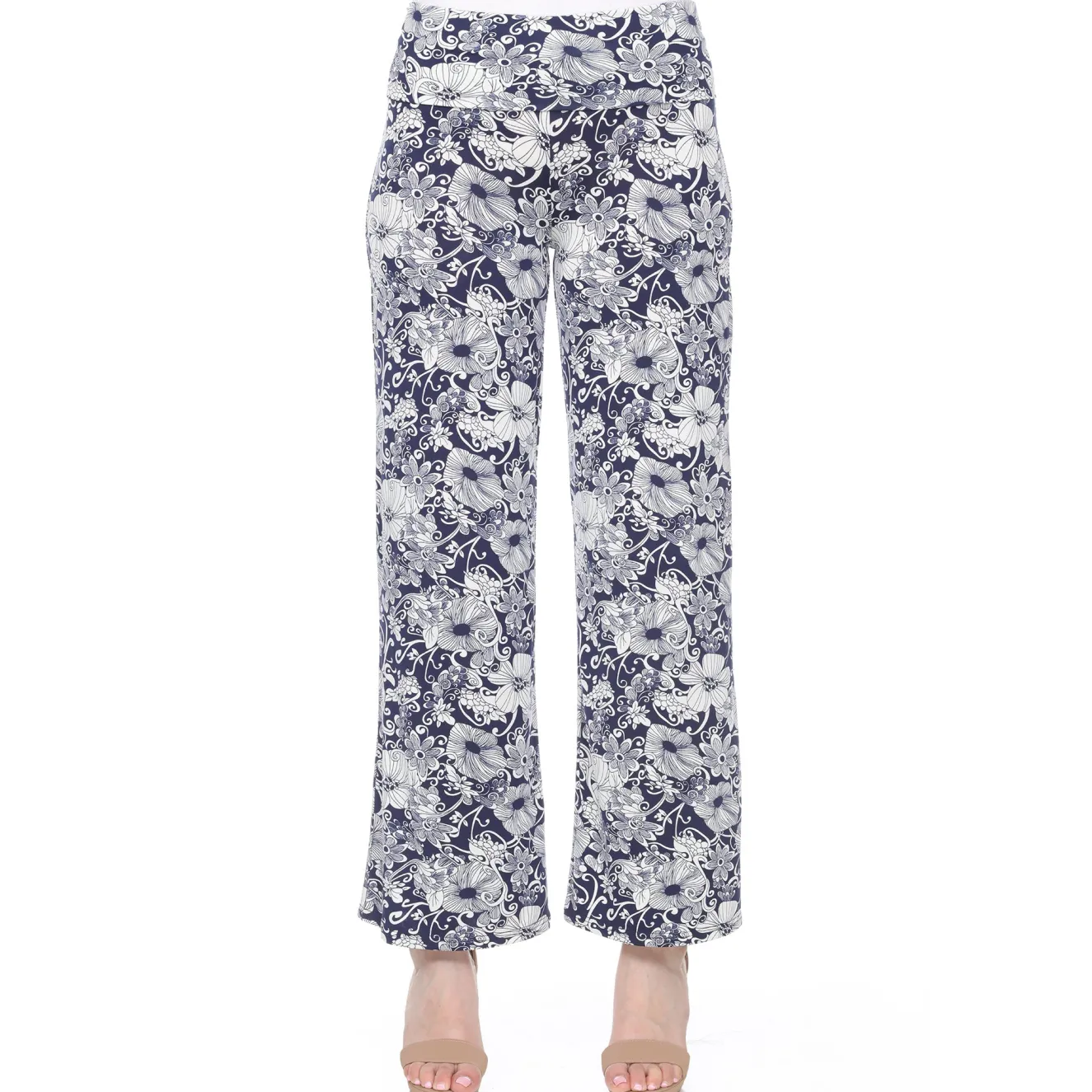 Floral Paisley Palazzo Pants
