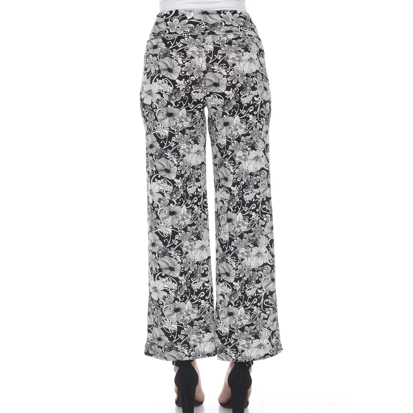 Floral Paisley Palazzo Pants