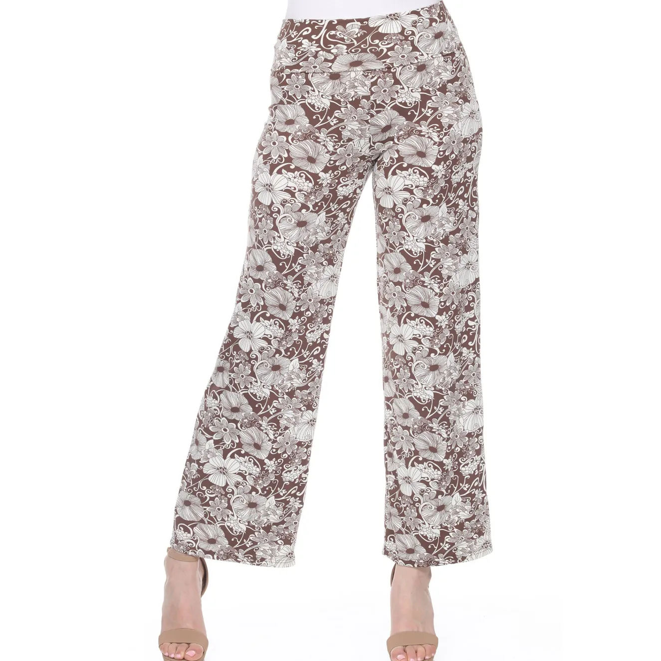 Floral Paisley Palazzo Pants