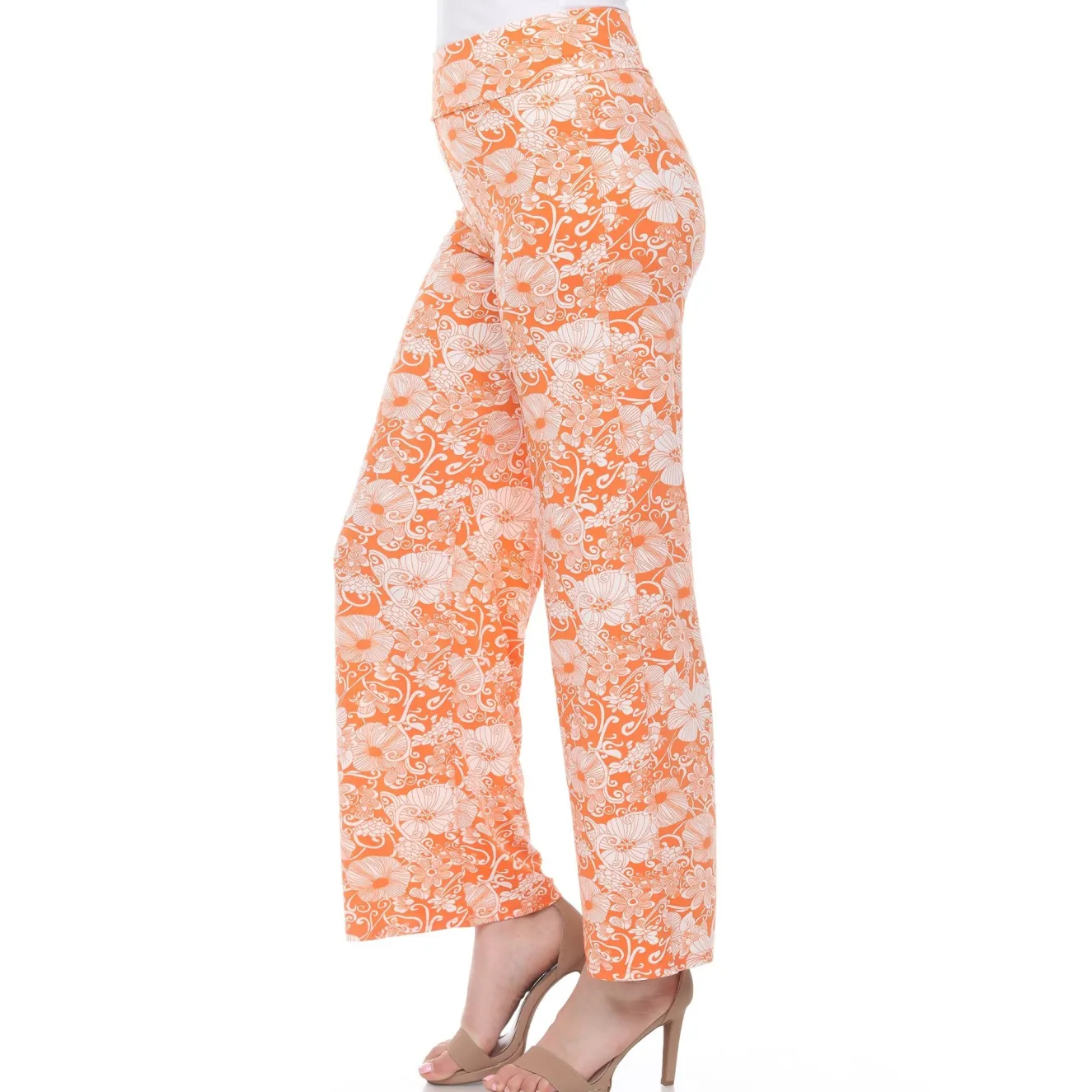 Floral Paisley Palazzo Pants