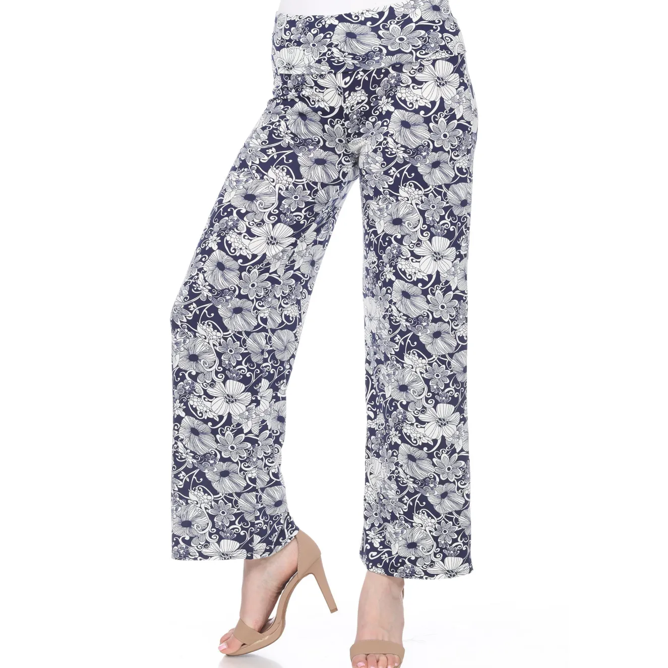 Floral Paisley Palazzo Pants