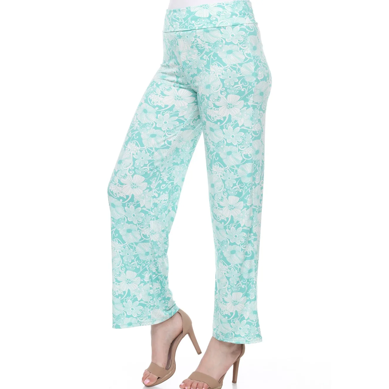 Floral Paisley Palazzo Pants