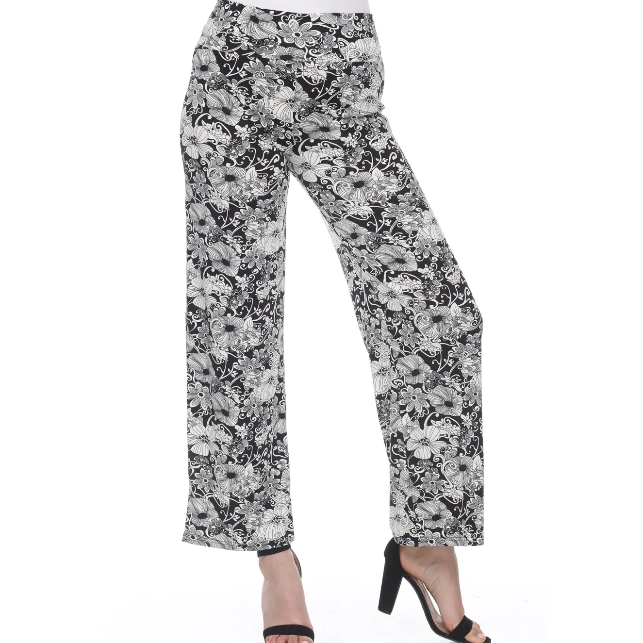 Floral Paisley Palazzo Pants