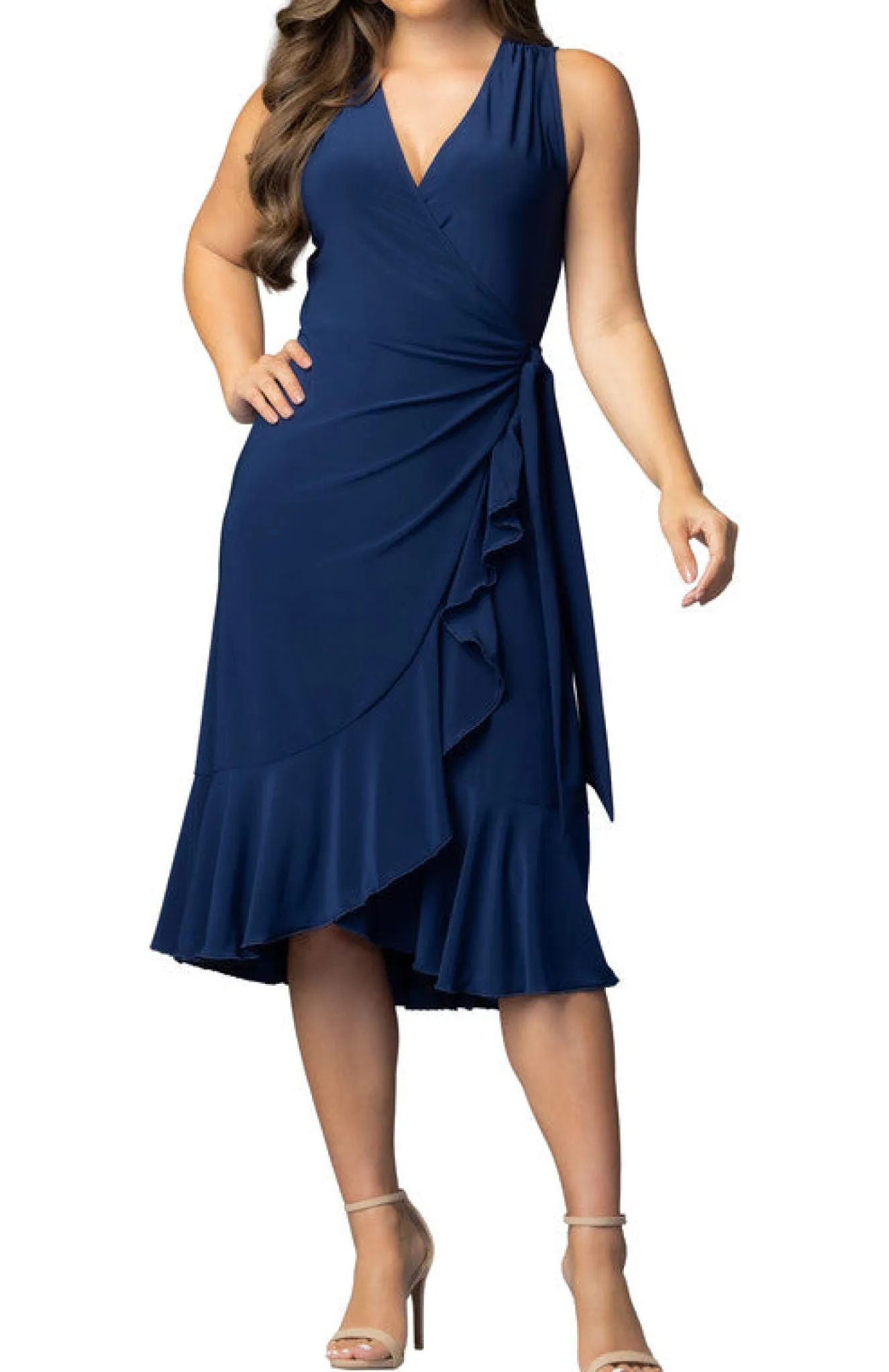 Laguna Sleeveless Wrap Dress