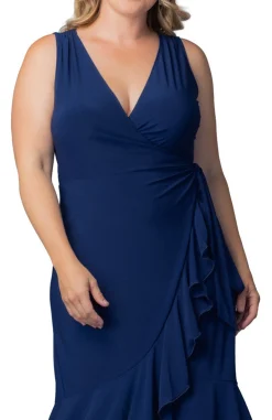 Laguna Sleeveless Wrap Dress - Plus