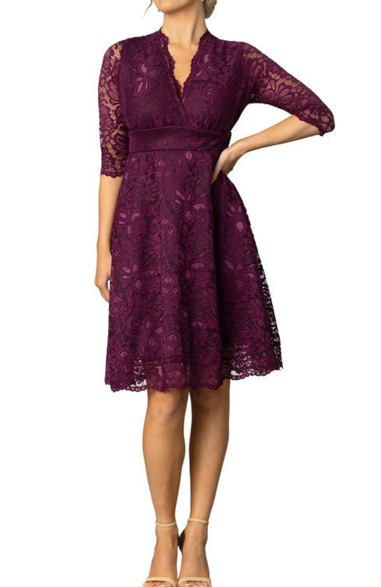 Mademoiselle Lace Cocktail Dress