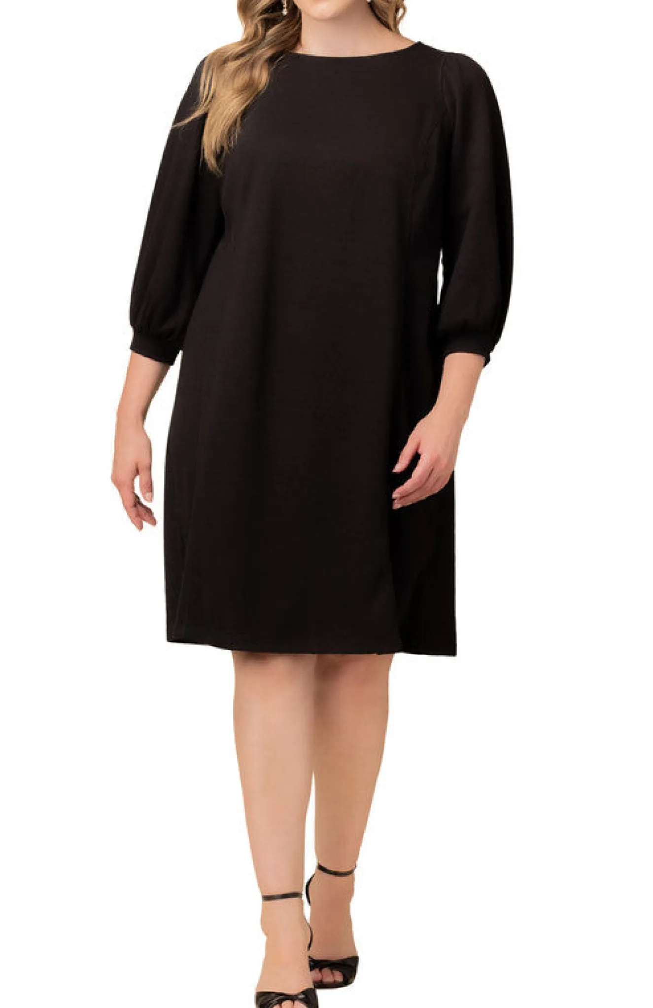 Madison Sweater Knit Shift Dress - Plus