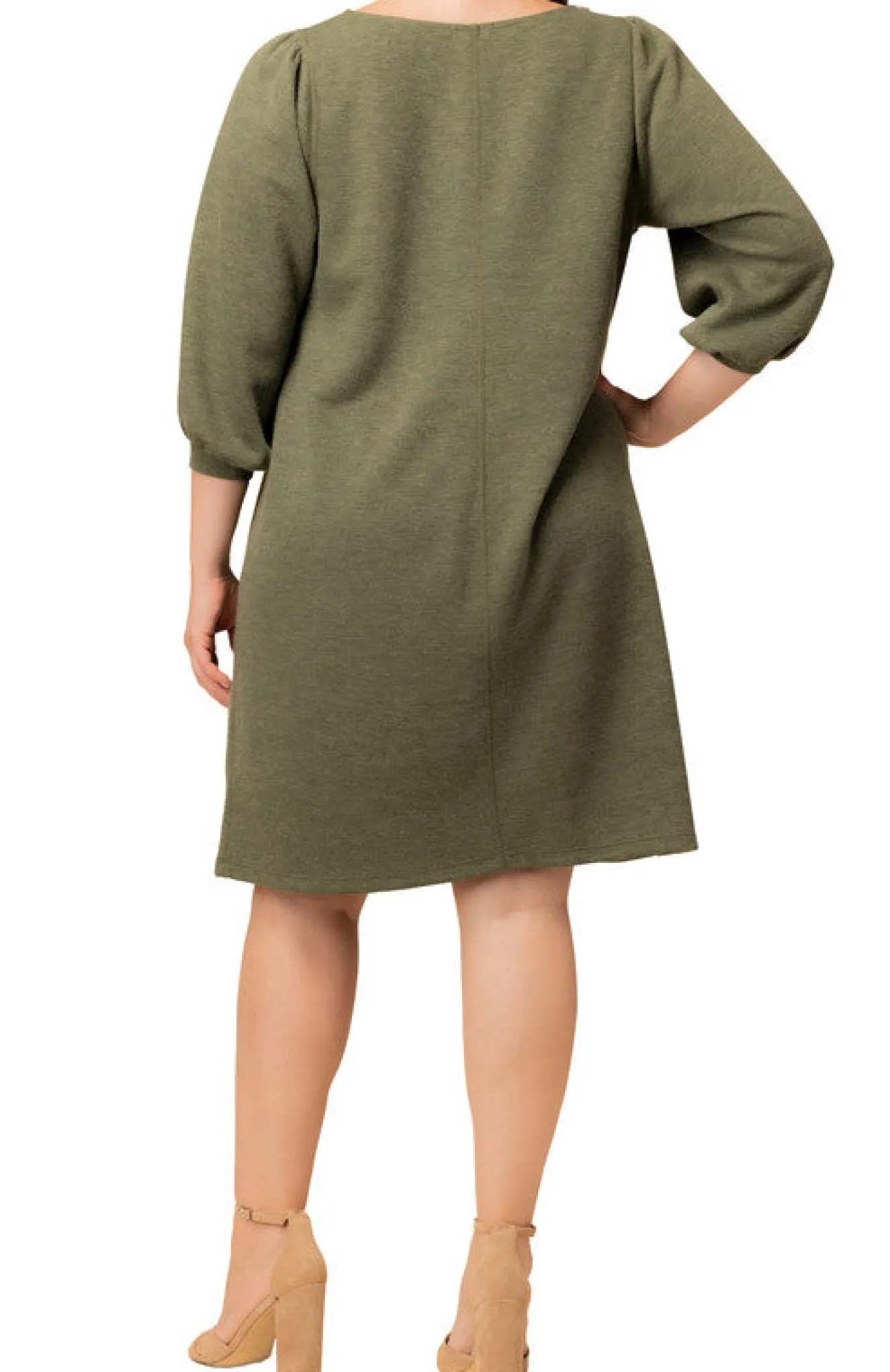 Madison Sweater Knit Shift Dress - Plus