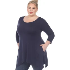 Makayla Tunic Top - Plus