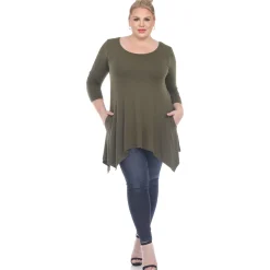 Makayla Tunic Top - Plus
