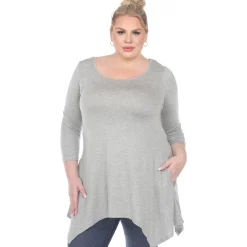Makayla Tunic Top - Plus