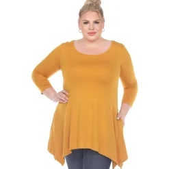Makayla Tunic Top - Plus