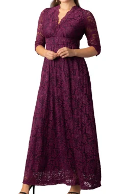 Maria Lace Evening Gown
