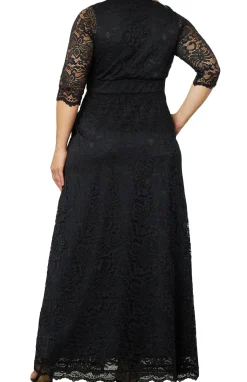 Maria Lace Evening Gown - Plus