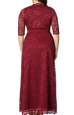 Maria Lace Evening Gown - Plus