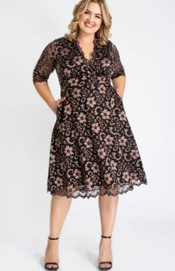 Mon Cherie Lace Dress - Plus