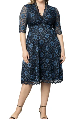 Mon Cherie Lace Dress - Plus