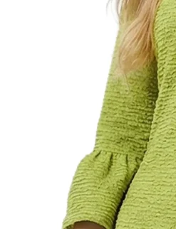 NY Collection Petite 3/4 Sleeve Pearl Detail Dress