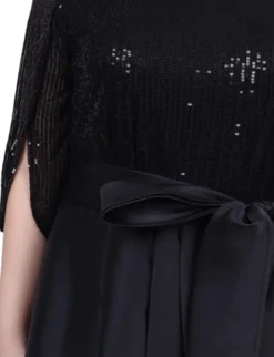 NY Collection Plus Size Sequin and Jacquard Holiday Dress
