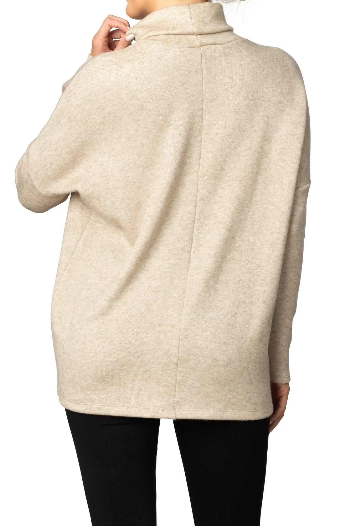 Paris Turtleneck Tunic Sweater