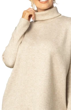 Paris Turtleneck Tunic Sweater