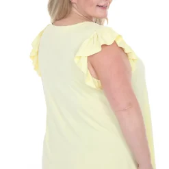 Plus Size Button Front Tiered Swing Dress