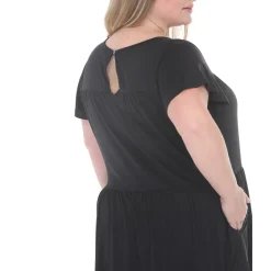Plus Size Flutter Sleeve Ruffle Tiered Dress