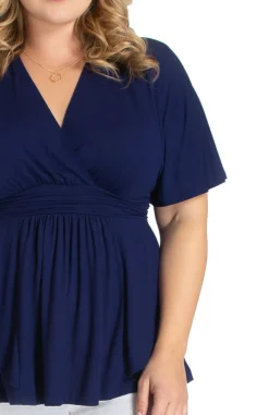 Promenade Top - Nouveau Navy - Plus