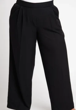 Roz & Ali™ Pleated Wide Leg Trouser Pants - Plus