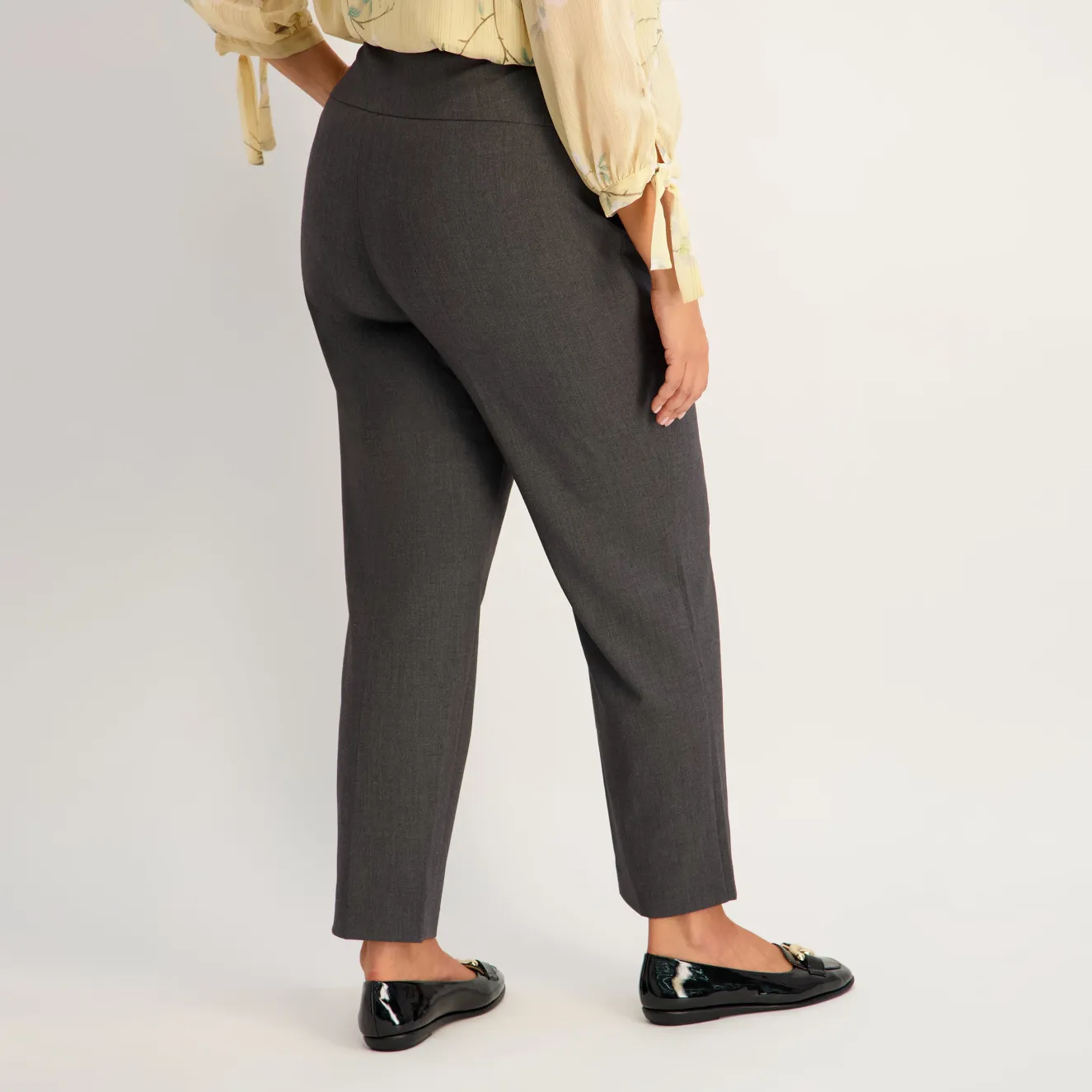 Roz & Ali™ Secret Agent Pants Tummy ControlSlim Leg Pants - Plus