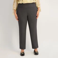 Roz & Ali™ Secret Agent Pants Tummy ControlSlim Leg Pants - Plus