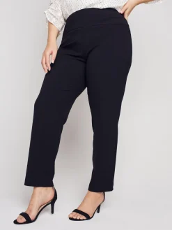 Roz & Ali™ Secret Agent Pants Tummy ControlSlim Leg Pants - Plus